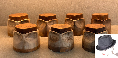 Men's Fedora Crown Set Blocks