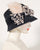 0403DMV Demi, velour finished felt, black with tea