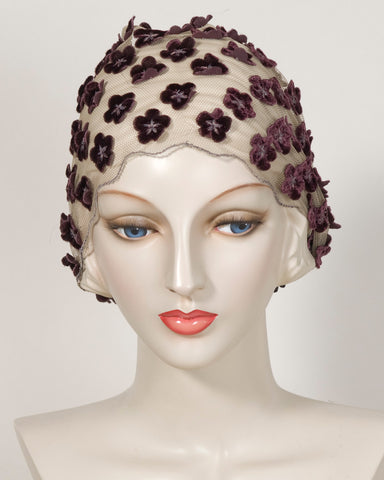 0407HB Headband, raisin