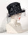 0423KYV Kelly, velour finished felt, black
