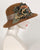 0429DRV Darren, velour finished felt, tobacco with olive