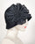 0436EYV Emily, velour finished felt, black