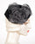 0626TDV Tear Drop, velour, black
