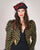 0639MGV Margo, velour, black with scarlet