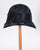 0702EYSP Emily, sisal crown/sinamay brim, black