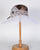 0744ELSP Elizabeth, sisal crown/sinamay brim, copper/white