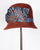 0862MEV Minnie, velour, rust with multi