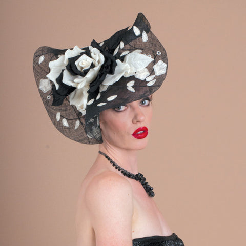 7252WY Whimsy, black/ivory
