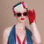 7332CIPL Captain, midnight/cream with cherry
