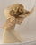 0930NWSP Newport, Parisisal crown/sinamay brim, tea/leopard