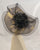 0938WYSY Whimsy, sinamay, black/gold