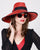 9419LNPA Laguna, scarlet with grey