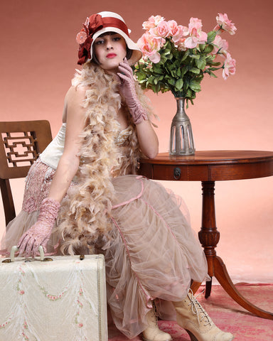 0984ADSI Andrea, sisal straw, ballet peach with rust