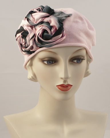 0999SBC Small Beret Cotton,  pink