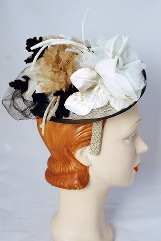 ZP4115WY Special Whimsy; black, ivory, taupe