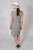 VC0790  60's Ruche Lurex Dress
