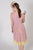 VC0793  Jill Stuart designer resale dusty pink dress